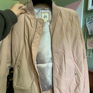 Pink GAP bomber jacket